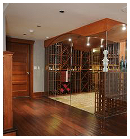 Custom Room for Wine Storage